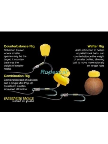 Porumb artificial Mini Pop-up Sweetcorn aroma Ananas - Enterprise Tackle